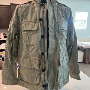 Lucky Brand Khaki Military Jacket